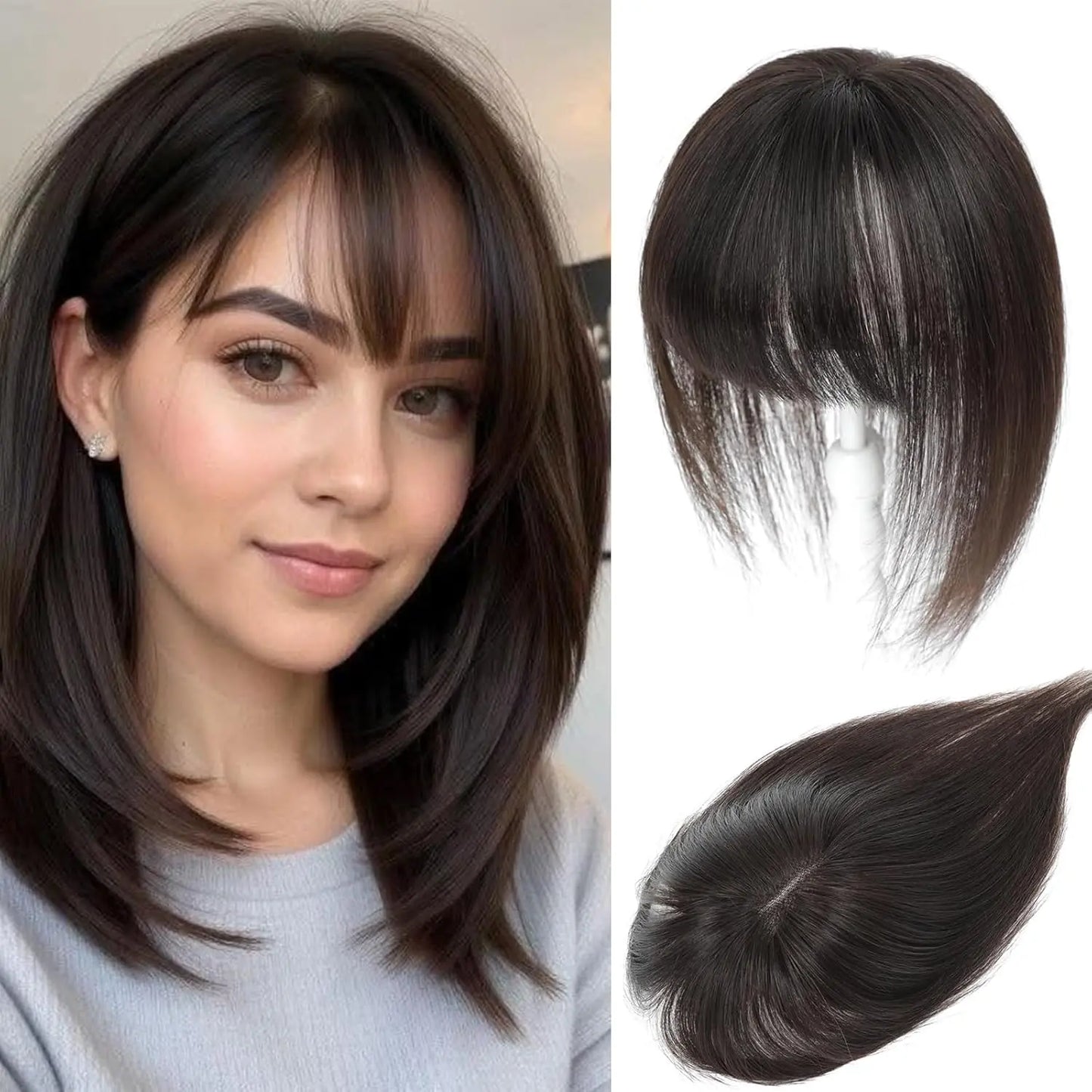 Fringe Hair Topper · Hair Piece for Thinning Hair