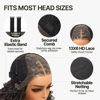 ⚠️ Hurry! 68% OFF — Stock Limited to 200 Pieces! Lace Wig Glueless Wear