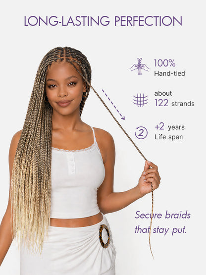 🔥Last Day: 73% Off🔥 Salon Braids HD Lace Knotless Wig ✨