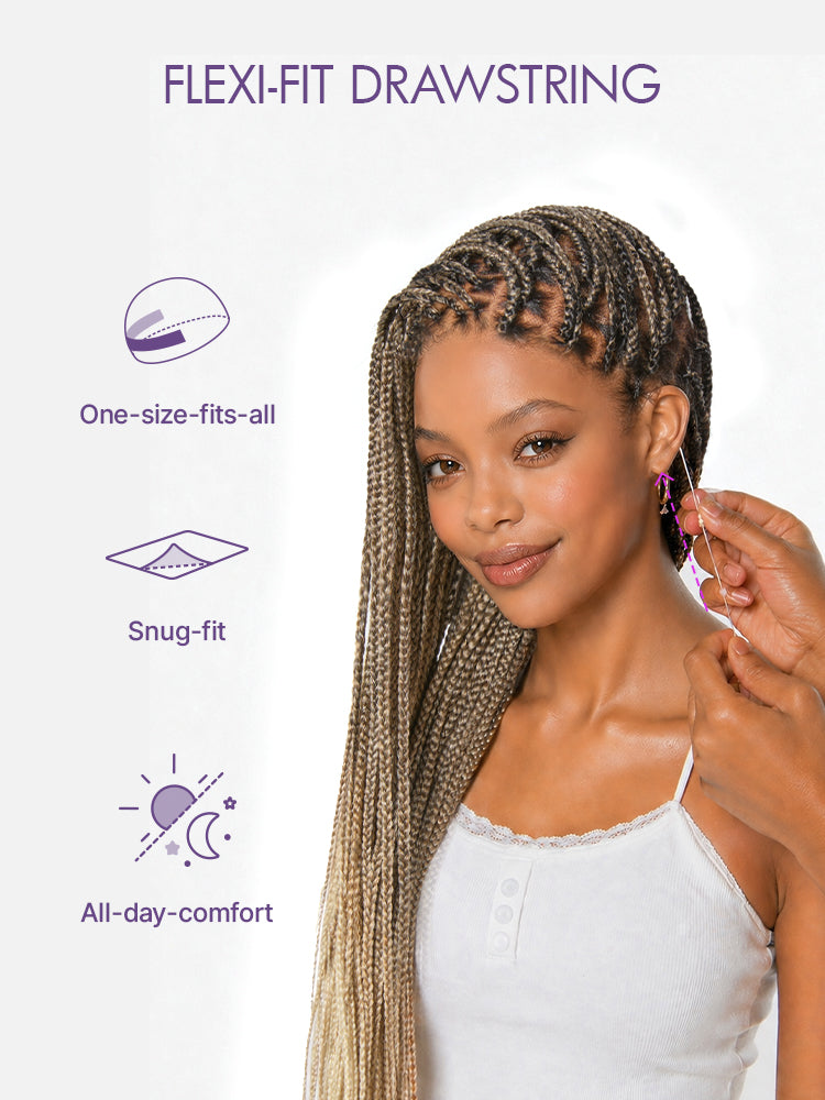 🔥Last Day: 73% Off🔥 Salon Braids HD Lace Knotless Wig ✨