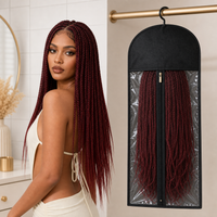 Twist Braids Wig（100% HD Real Scalp Lace）+Wig Storage Dust Bag